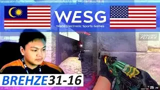 CSGO Brehze POV 31-16 vs JYP (WESG 2016 World Finals)