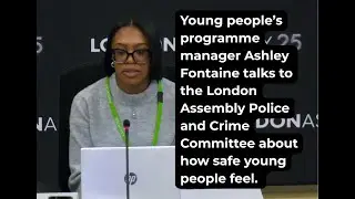 How safe do young people feel in London?