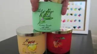 Wild Sage & Aloe | 2017 Spring Test Scent Candles! | Bath & Body Works Review