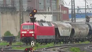 Hybrid Triebzug auf Testfahrt und diverse rustikale Dieselloks in Minden