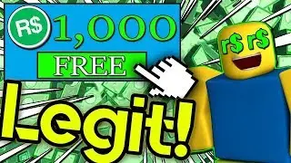 ROBLOX SERVER GIVES 1K FREE ROBUX! WORKING 2019 pewds commented on my video this one btw