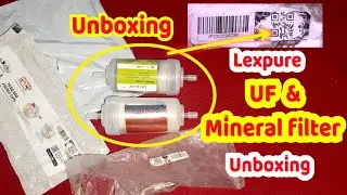 lexpure mineral cartridge 4inch  || Lexpure UF membrane 4inch || #UFmembrane #mineral #filter