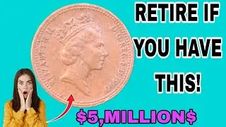 1990 Queen Elizabeth II One Penny Coin &ndash; Detailed Overview