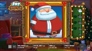 Fat Santa Slot ⭐ FULL SCREEN ⭐ Top 5 Biggest Streamers Wins! 🔥MAX BET🔥