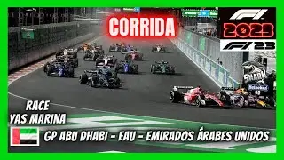 F1 23 CORRIDA GP ABU DHABI YAS MARINA EAU AO VIVO BAND BANDSPORTS - F1 2023 REACT COMPLETA