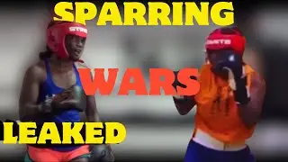 why is   boxing sparring being Leak #boxing #claressashields