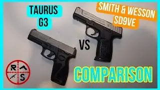 TAURUS G3 VS SMITH & WESSON SD9VE COMPARISON #gun #Smithandwesson #taurus