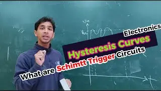 Schmitt Trigger Circuits's Input vs output characteristics Curve.