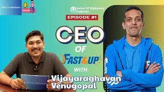 Teaser: Voice of Visionary | Episode 1 with Vijayaraghavan Venugopal, CEO of Fast&Up