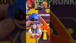 Sonic Exe & Sprunki Unboxing! #shorts #sonic #sprunki