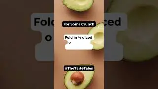 🥑 Quick & Easy Guacamole Dip | Snack in a Snap | The Taste Tales Short 🥑