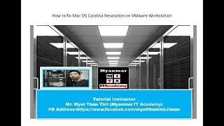 14.How to fix Mac OS Catalina Resolution on VMware Workstation