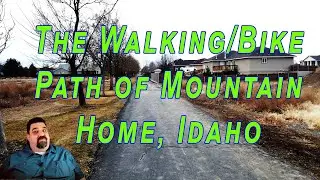 The Walking Bike Path of Mountain Home Idaho