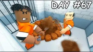 Playing Roblox -Dig to escape prison . Comment if you want part - 2