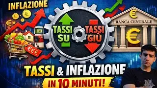 Ecco COME GIRA L'ECONOMIA: tassi e inflazione (in 10 minuti)