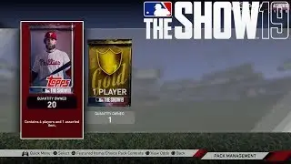 CAN WE PULL A DIAMOND?!? MLB The Show 19 Diamond Dynasty Pack Opening!!