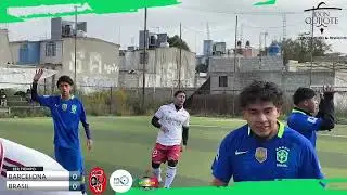 Liga Cantera Dominical Barcelona vs Brasil