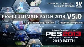 PES 2013[PC/2018 Winter Transfers] | PES-ID Ultimate Patch 2013 v5.0 - NEW 2018