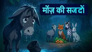 आलस का अंजाम | मेहनत बनाम मस्ती | जंगल की प्रेरणादायक कहानी | Moral Story in Hindi