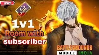 BGMI 1v1 Room Live 🔥 Real Skill Test | No Hacker ❌ | MR ARUN YT