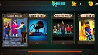Scary Stranger 3D - Creepin It Real - Imposter Vs Imposter - Fire It Up - Easter Special All Levels