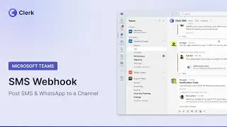 Integrate SMS & WhatsApp with Microsoft Teams: Post Incoming Texts to a Microsoft Teams Channel