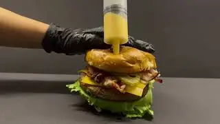 Burger: Black Angus z pysznym Sosem Cheddar: Suca Pizza & Kebab Wileńska 33 Rumia
