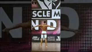 Yash Anand at Musclemania  2022 #shorts #yashanand #musclemania