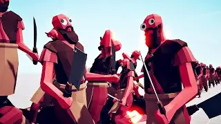 100x BUTCHER vs ANIMAL KINGDOM | TABS Totally Accurate Battle Simulator