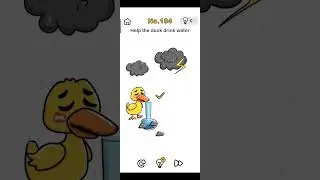 BRAINOUT 🧠🤯 LV. 104(Help The duck drink water) #shorts #short #youtubeshorts