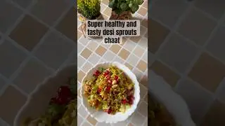 Desi sprouts chaat | healthy and tasty | #recipe #sproutsrecipes #sproutschaat #sprouts #healthyfood
