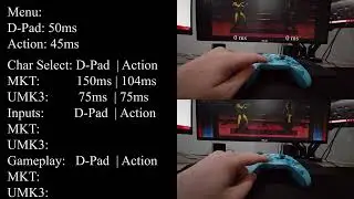 Mortal Kombat Legacy Kollection Input Delay Test (Input Lag)