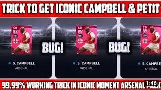 HOW TO GET ICONIC MOMENT S. CAMPBELL || 100 % WORKING TRICK 😱😱👍|| MUST TRY || PES 2021