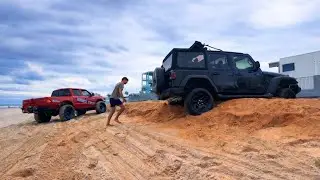 This Jeep Was On A GNARLY Edge!
