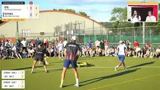 European Roundnet Championship 2025 | FINALE - Mixed Squad | Italien vs. Deutschland