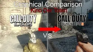 BLACK OPS 3 ZOMBIE CHRONICLES:-KINO DER TOTEN FULL GRAPHICAL COMPARISON PS3 VS PS4