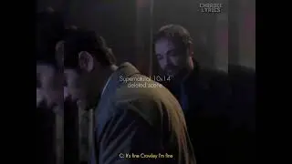 #SUPERNATURAL 10x14 Deleted Scene || Cass and Crowley talk about Dean. 
