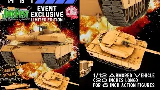 Gijoe classified The Hunter Mbt Desert Scheme Tank revealed by Ramen Toy
