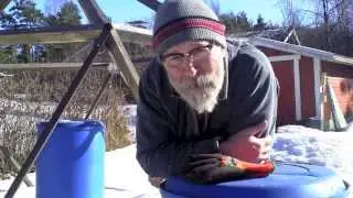 Snow burning experiment (based on an idea by Blustardave)