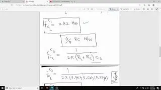 ECD8 | Low frequency response | BJT amplifiers | Roll off