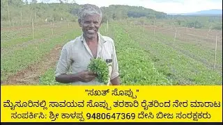 ಸಖತ್ ಸೊಪ್ಪು - ಮೈಸೂರಿನಲ್ಲಿ ಸಾವಯವ ಸೊಪ್ಪು ತರಕಾರಿ ರೈತರಿಂದ ನೇರ ಮಾರಾಟ- ದೇಸಿ ಬೀಜ ಸಂರಕ್ಷಕ ಕಾಳಪ್ಪ SakathSoppu