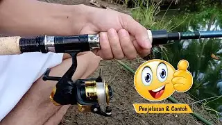 penjelasan dari reel pancing beserta contoh - langsung tes di sungai