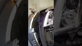Audi C6 A6 Facelift headlights Install Test