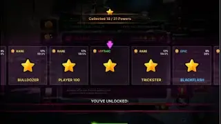 Rolling 199 power rolls to see what I get!