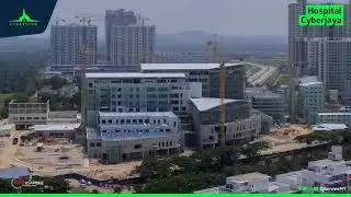 Hospital Cyberjaya Project - Construction Time lapse