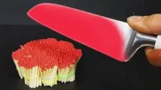 1000 DEGREE KNIFE VS. 10,000 MATCHES *EXPLOSION*