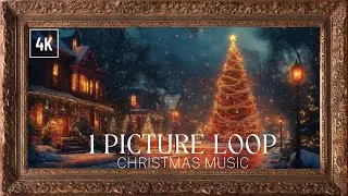 Christmas frame tv art 4K | Christmas & New Year TV Background