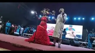 Concert de #Mariam Bah LAKAR&Eacute;  Dougou Wili Mamou au Palais de la Culture de Bamako .