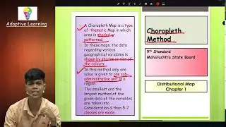 Class 9th | Geography | Chap 1 | Choropleth & Isopleth method | Lecture 03