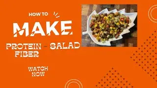 Healthy Salad 🥗 Recipe #homemade SALAD 🥗 #  | DIET PROTEIN- FIBER 🥗Check Description👇🏻